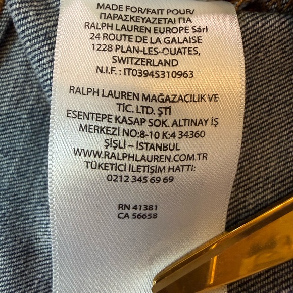 Ralph Lauren Indigo Cropped Straight Jeans - Picture 13 of 14